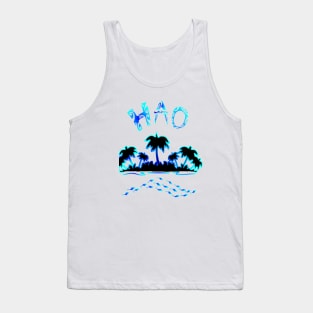 HAO (Lagoon Blue) Tank Top